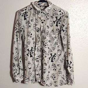 COPY - Skull button up